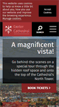 Mobile Screenshot of exeter-cathedral.org.uk